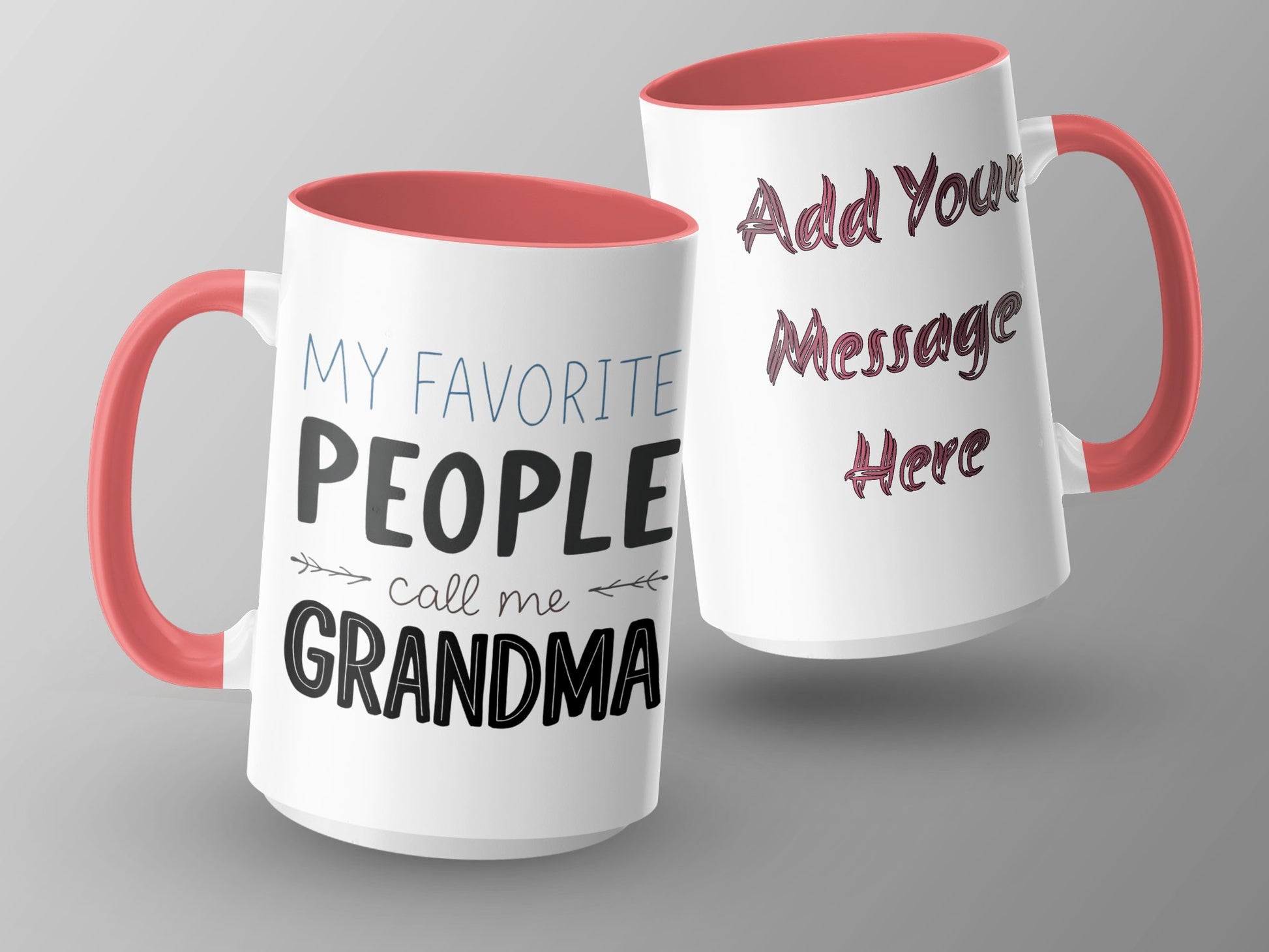 Personalized My Favorite Grandma Inscription Mug product