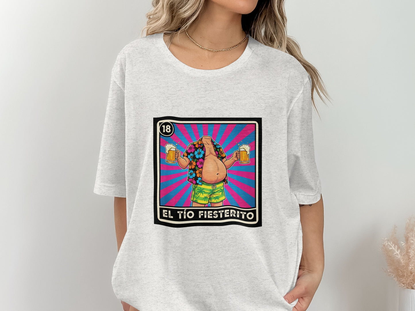 El Tio Fiesterito the Perfect Graphic Tee Product Type