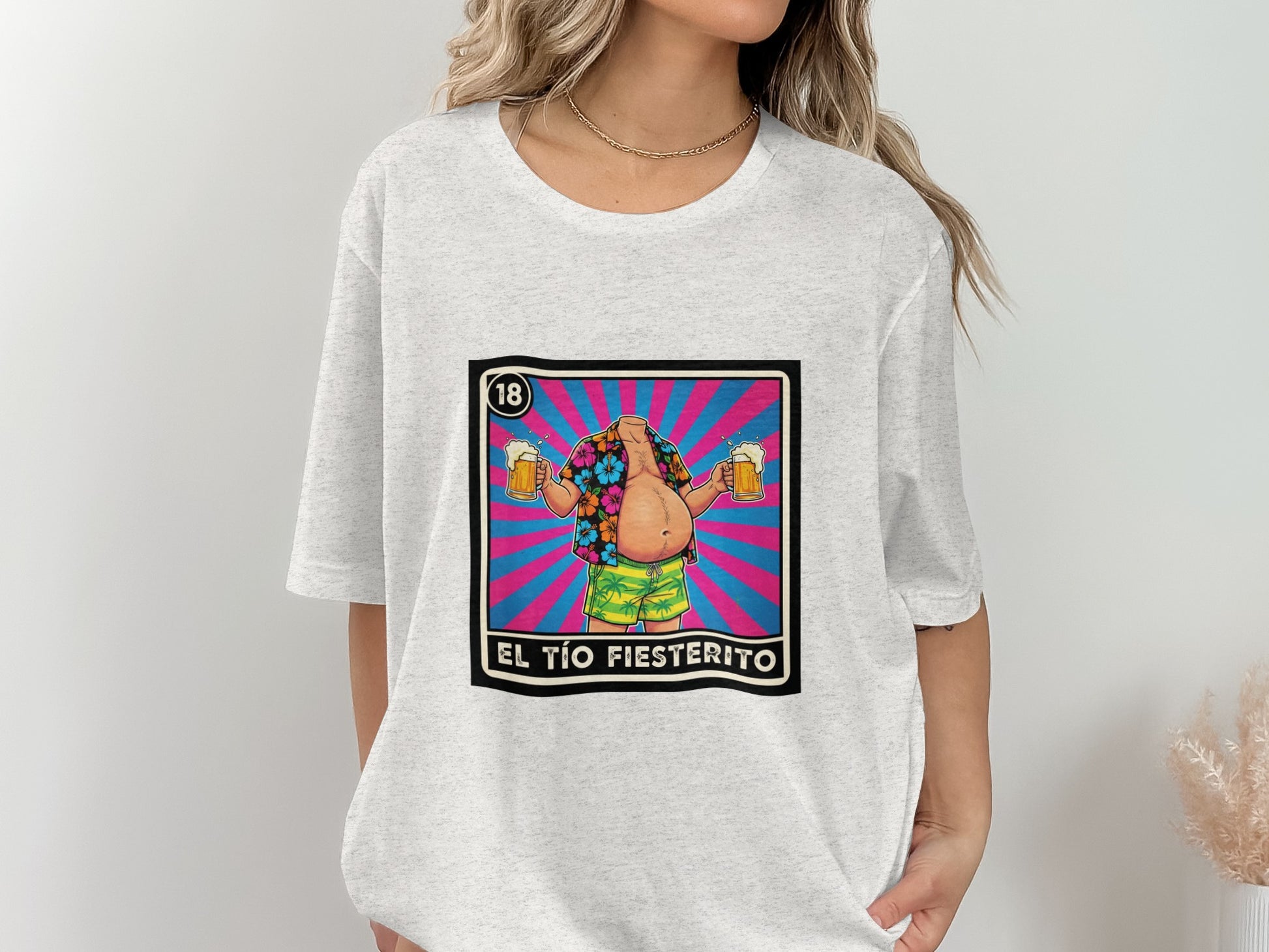 El Tio Fiesterito the Perfect Graphic Tee Product Type