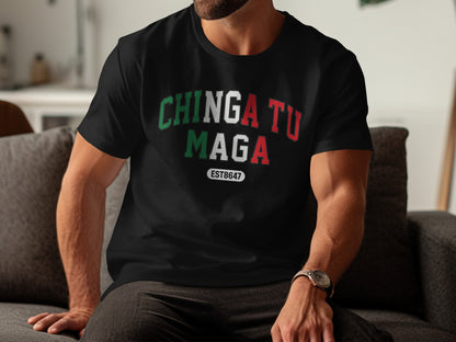Chingatu Maga Est8647 Men's Graphic T-shirt