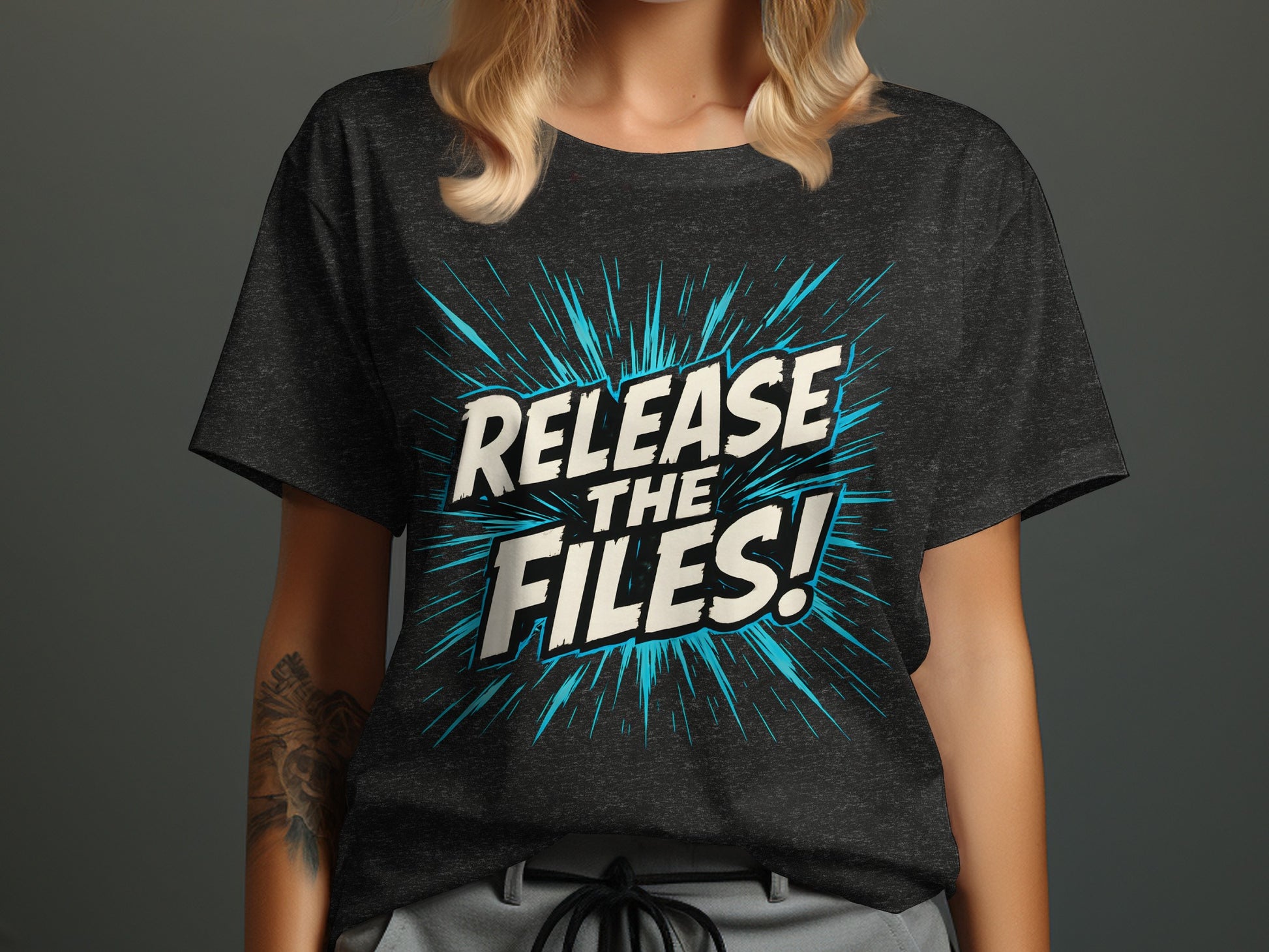 Release the Files Graphic Tee in Bold Style product