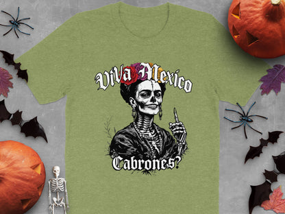 Viva Mexico Cabrones Skeleton Halloween Shirt product