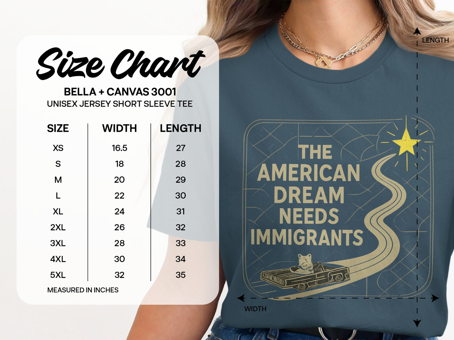The American Dream Needs Immigrants Unisex Tee