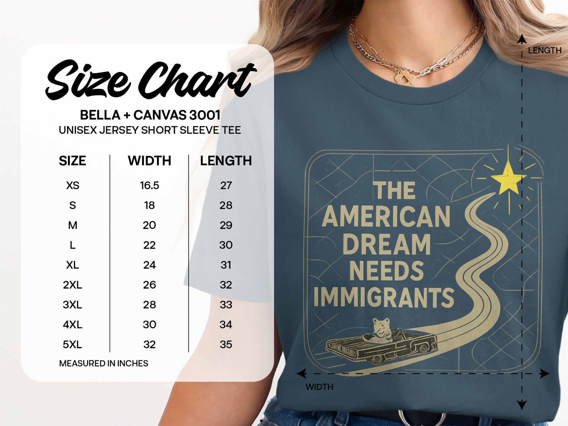 The American Dream Needs Immigrants Unisex Tee
