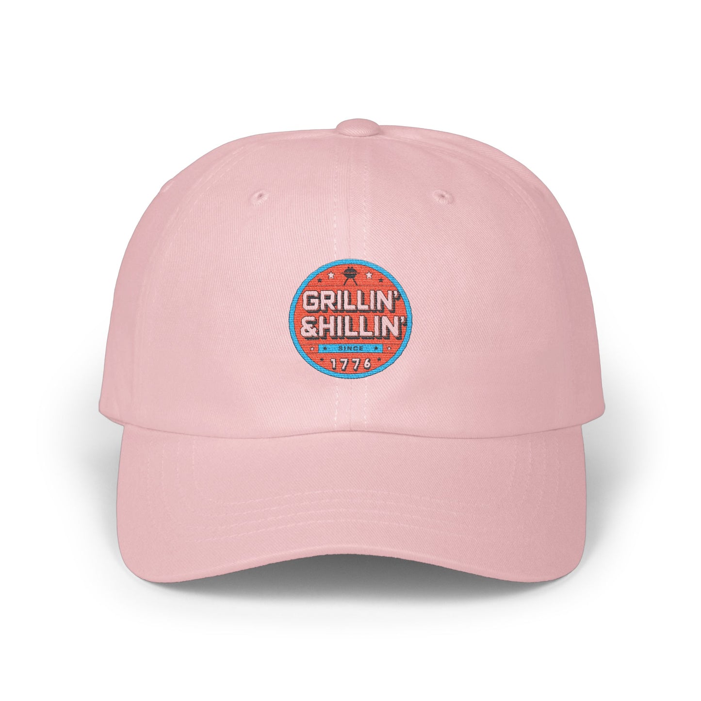 Grillin' & Hillin' 1776 Pink Dad Hat product