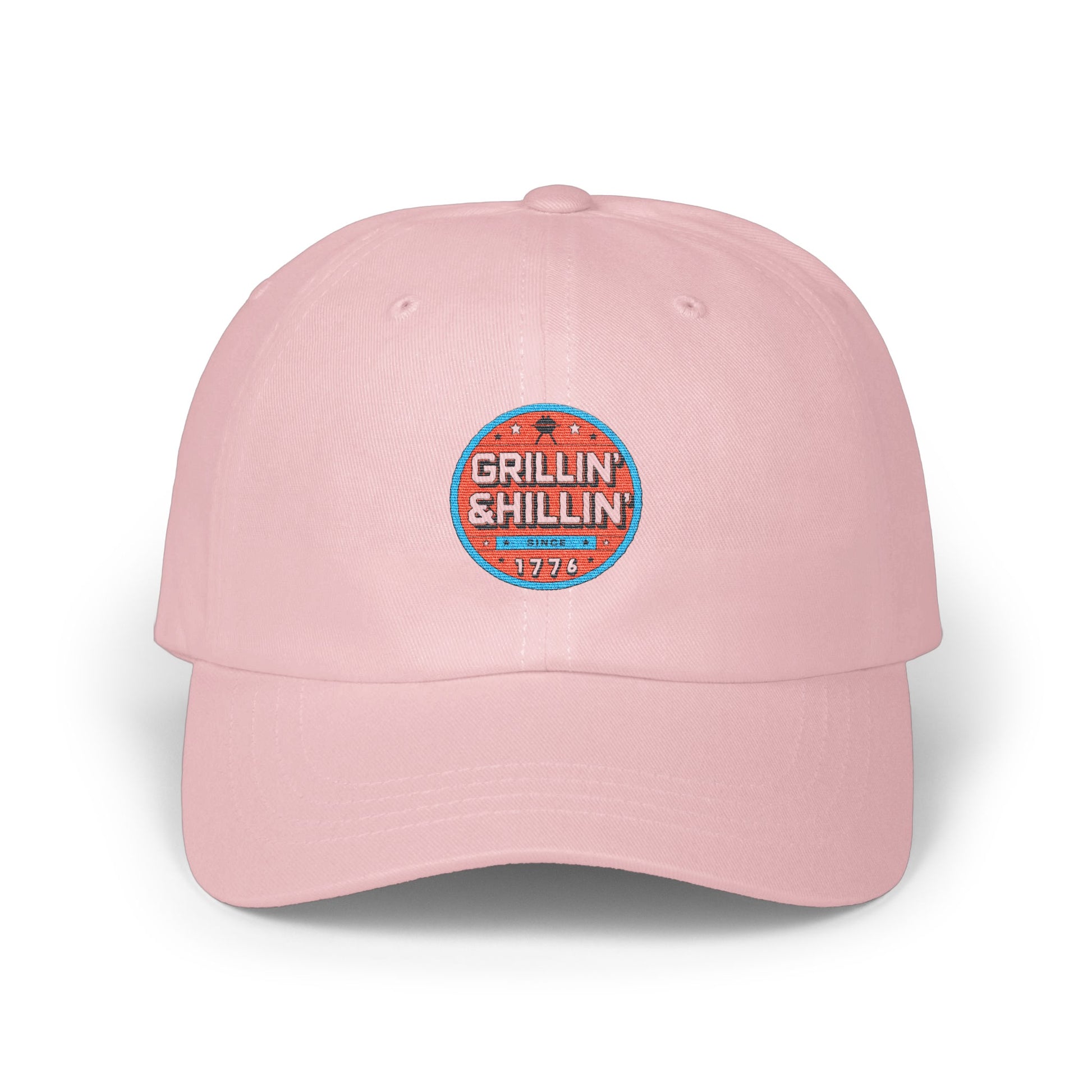 Grillin' & Hillin' 1776 Pink Dad Hat product