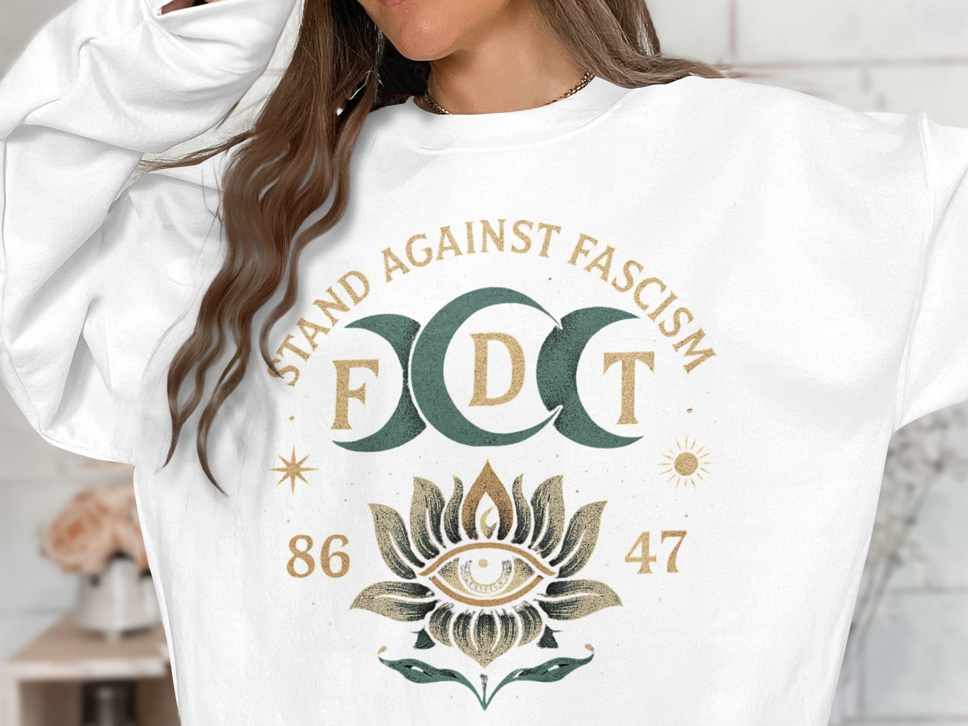 Stand Against Fascism FDT 86 47 Sweatshirt product