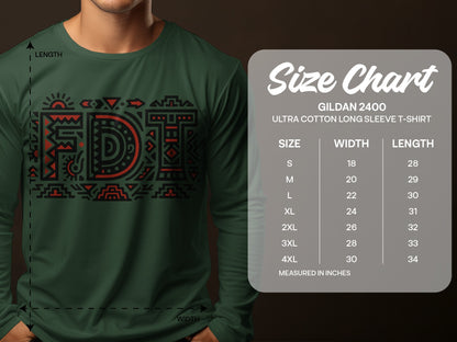 FDT Gildan 2400 Ultra Cotton Long Sleeve T-Shirt