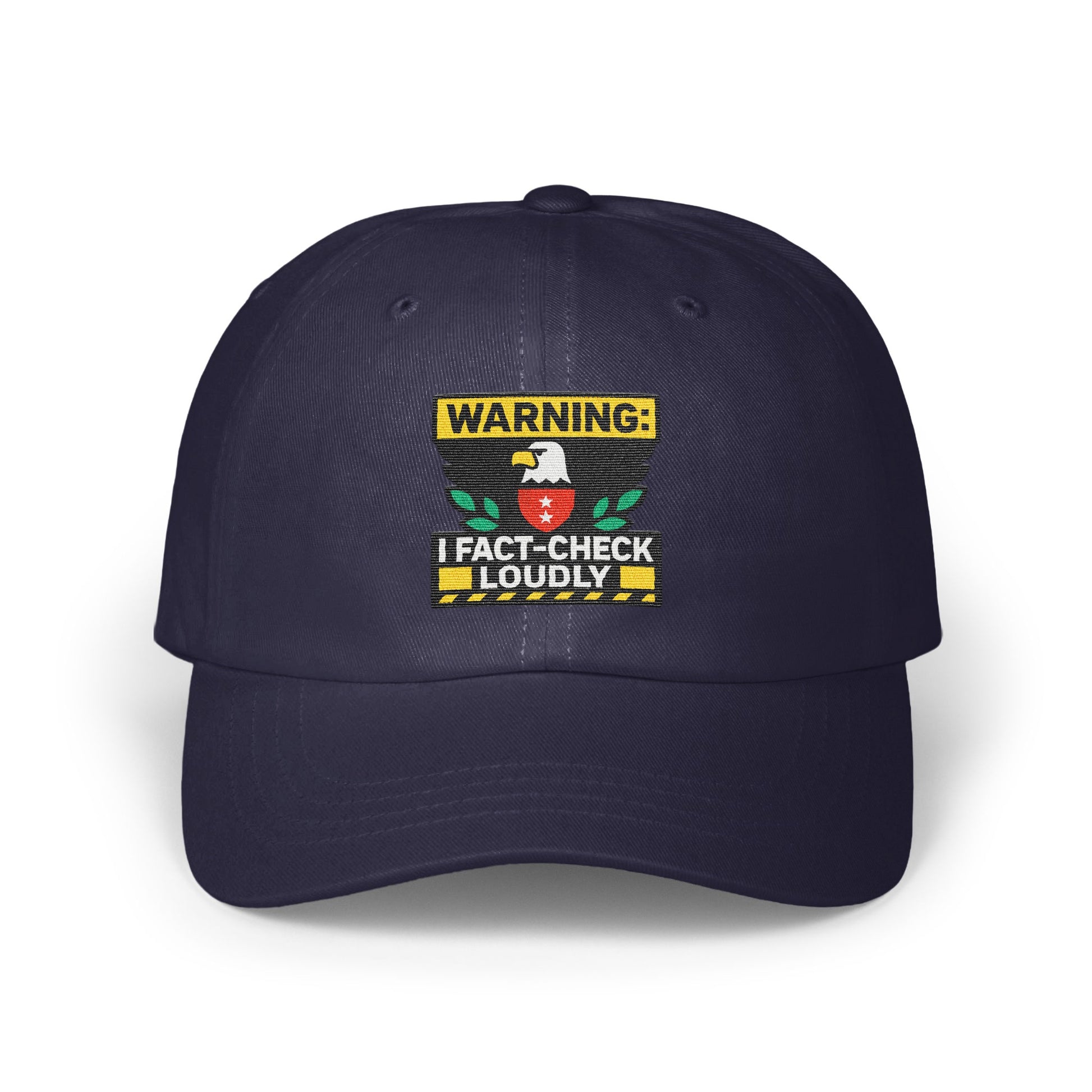 Warning I Fact-Check Loudly Statement Hat product type