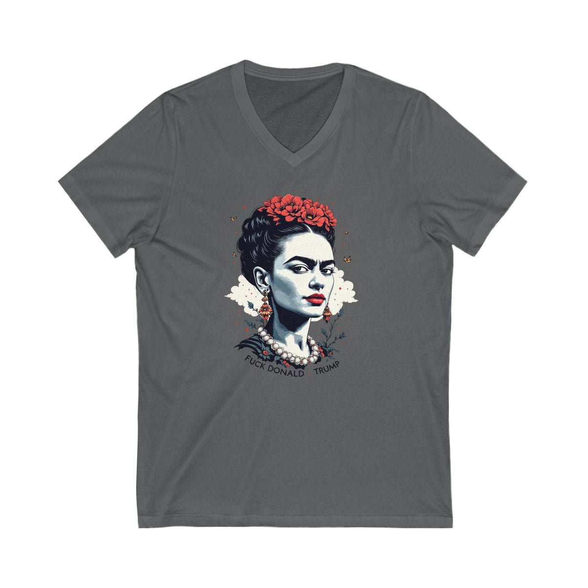 Frida Kahlo Inspired Graphic Statement Shirt product