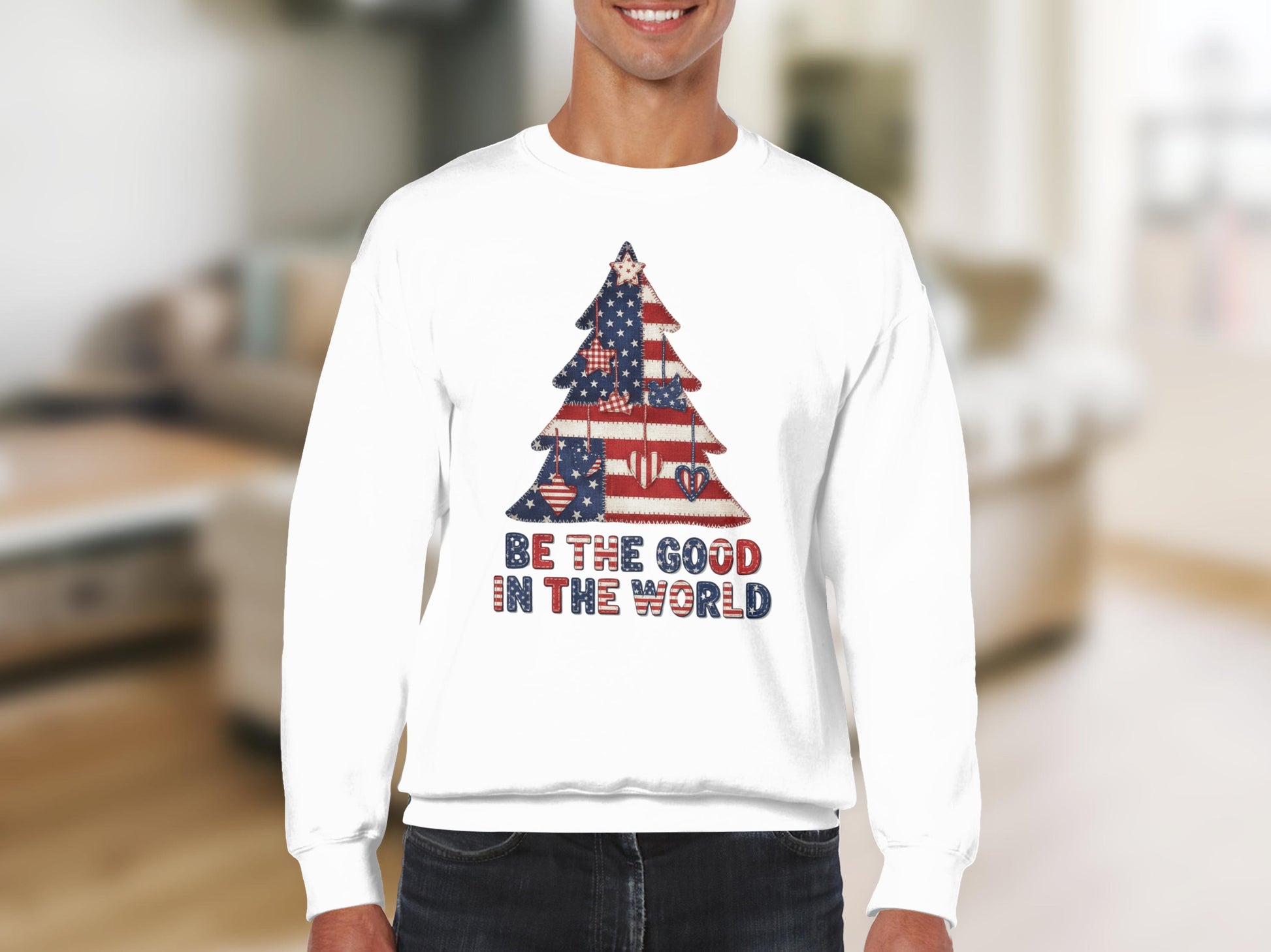 Be The Good In The World Christmas Tree Shirt
