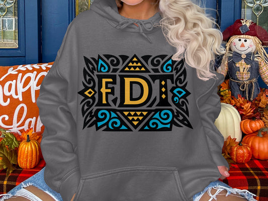 Geometric Pattern FDT Hoodie product