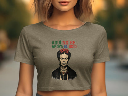 Aquí No Se Apoya El Odio Graphic Tee product