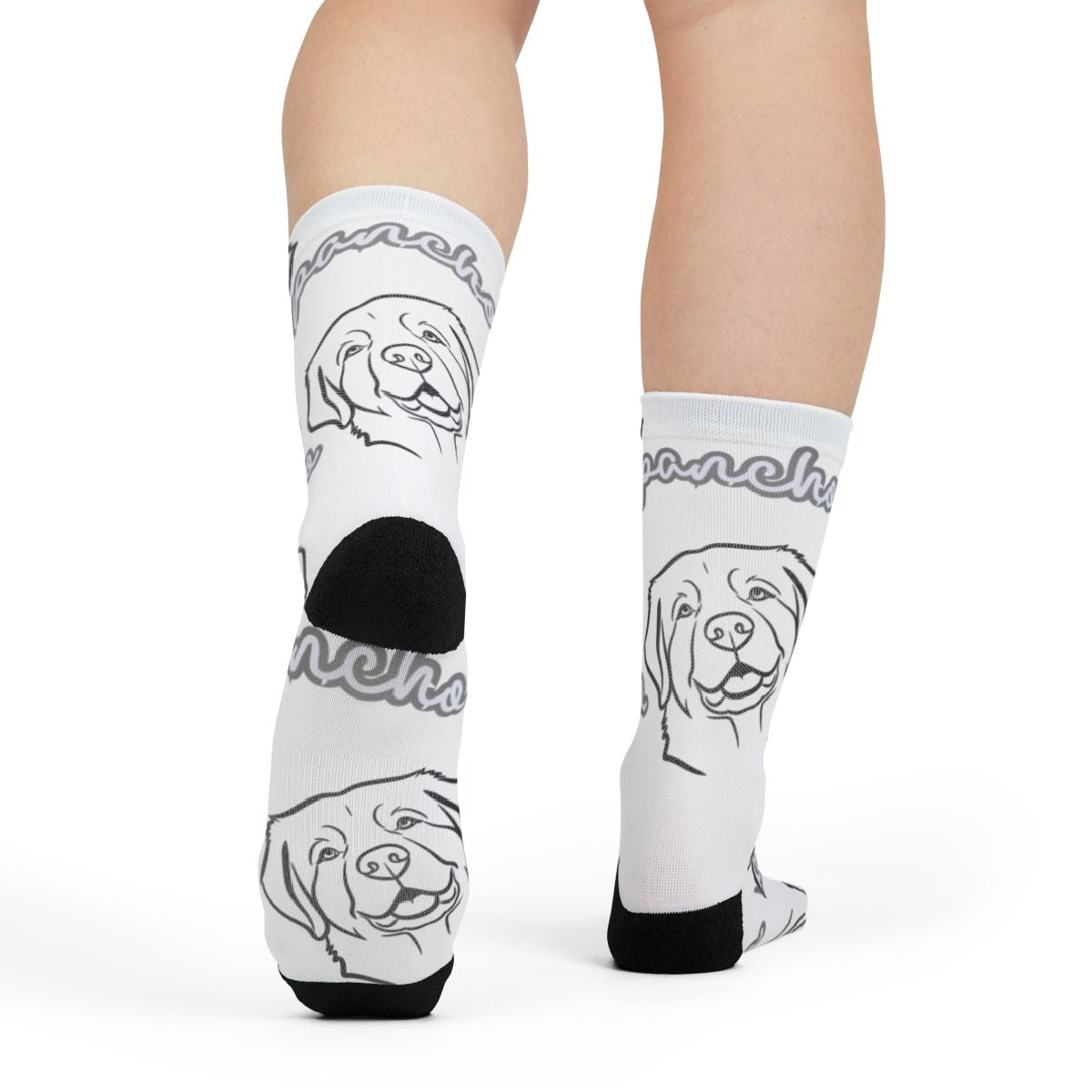 Adorable Dog Print Knee High Socks Product