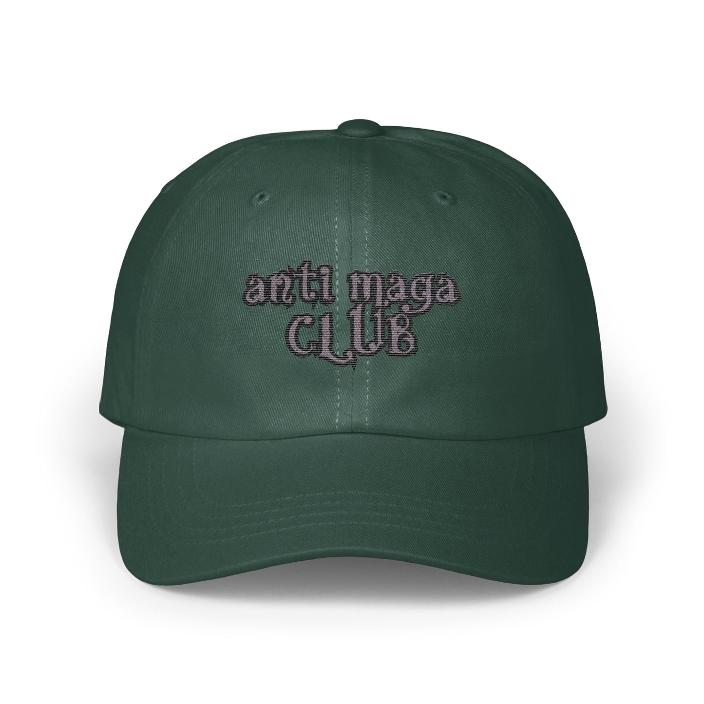 Anti Maga Club Baseball Cap Trendy Headwear product type