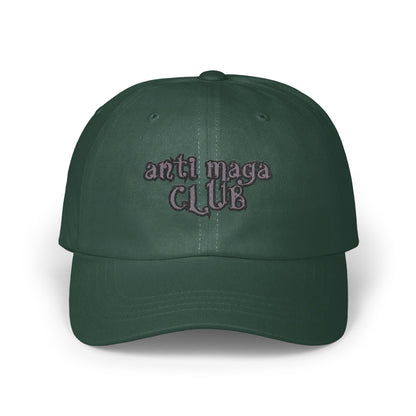 Anti Maga Club Baseball Cap Trendy Headwear product type