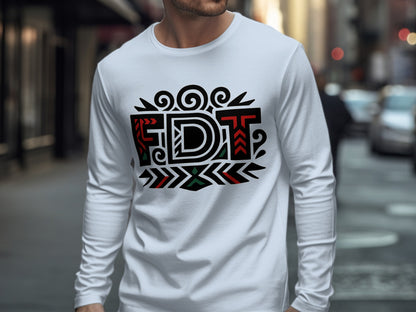 Stylish FDT Graphic Long Sleeve Shirt Product