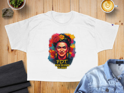 Vibrant Portrait Design When You Know Graphic Shirt Product