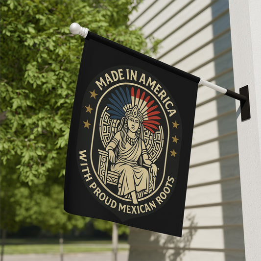 Made in America With Proud Mexican Roots Flag