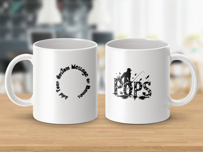 Personalized Custom Message Fishing Pops Mug product