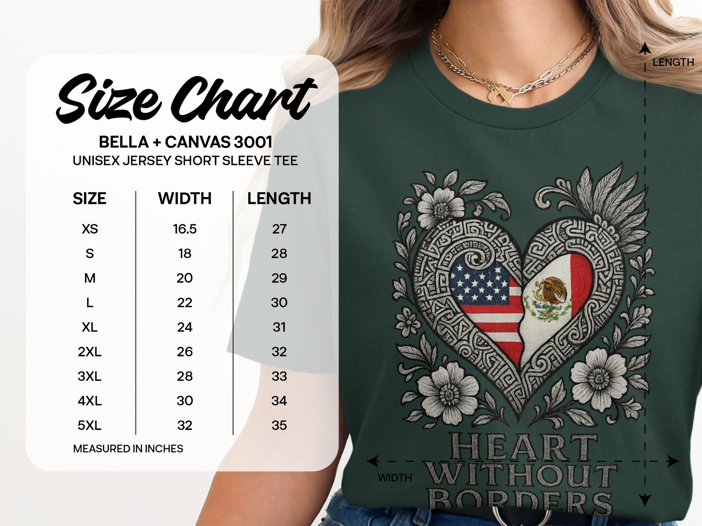 Heart Without Borders Unisex Jersey Short Sleeve Tee
