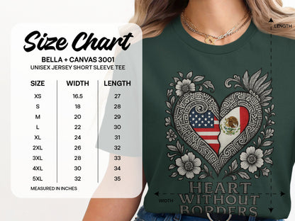Heart Without Borders Unisex Jersey Short Sleeve Tee