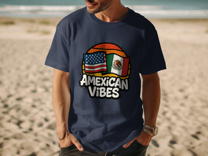 AMEXICAN VIBES Graphic Tees Casual Style T-Shirt product type