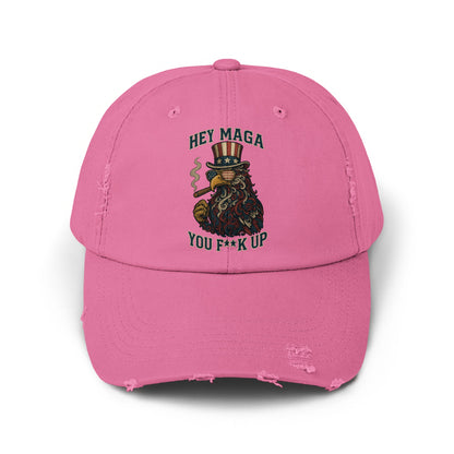 Hey MAGA You F**k Up Embroidered Hat product