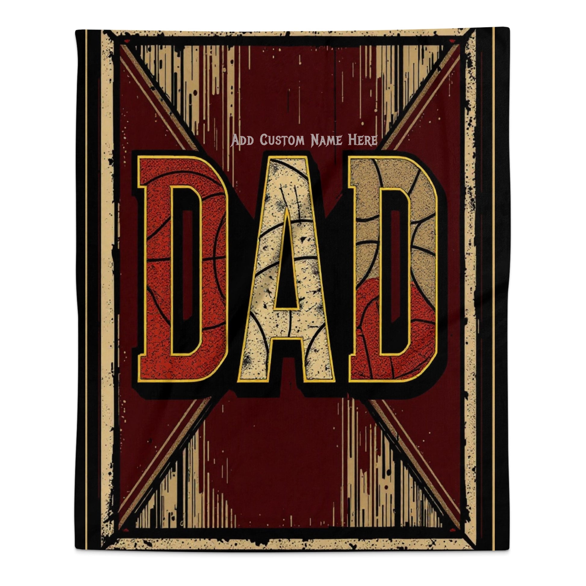 Unique Customizable Dad Design Blanket product type