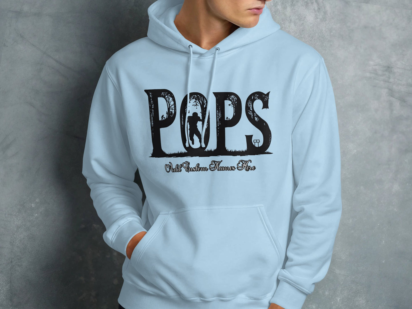 Vintage Pops Halloween Theme Blue Hoodie product