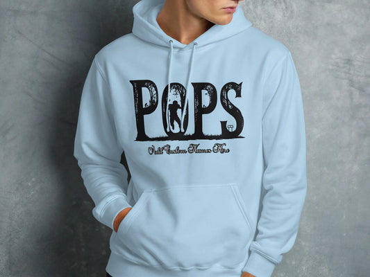 Vintage Pops Halloween Theme Blue Hoodie product
