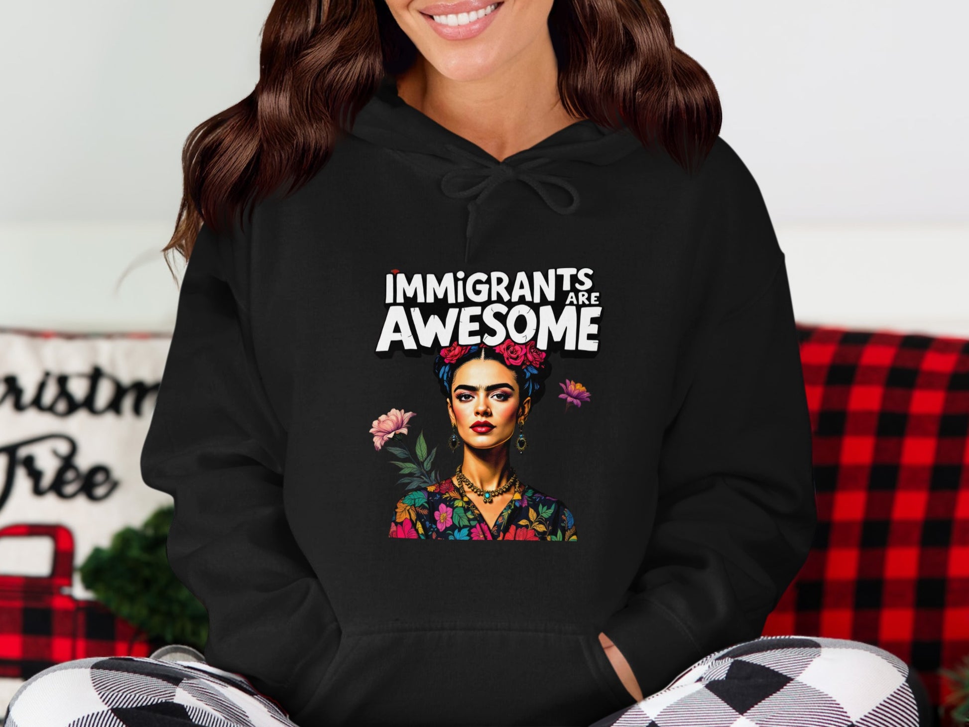 Immigrants Are Awesome Graphic Hoodie product type