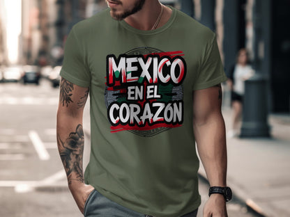 Mexico en el Corazon Graphic T-shirt product type