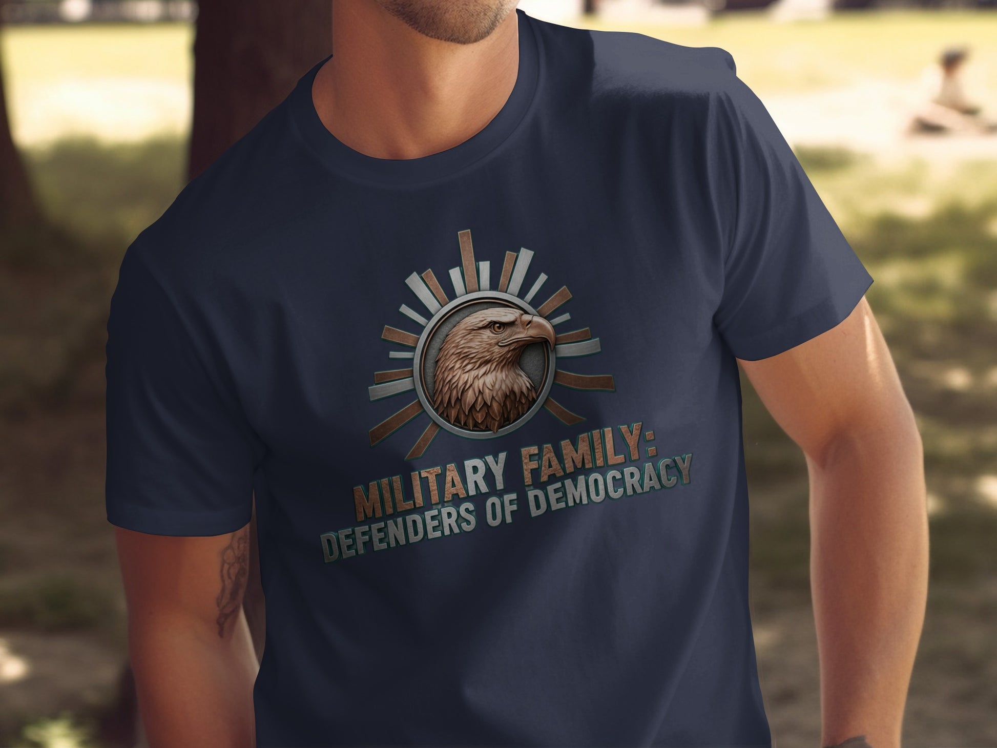 Military Family Defenders of Democracy T-shirt