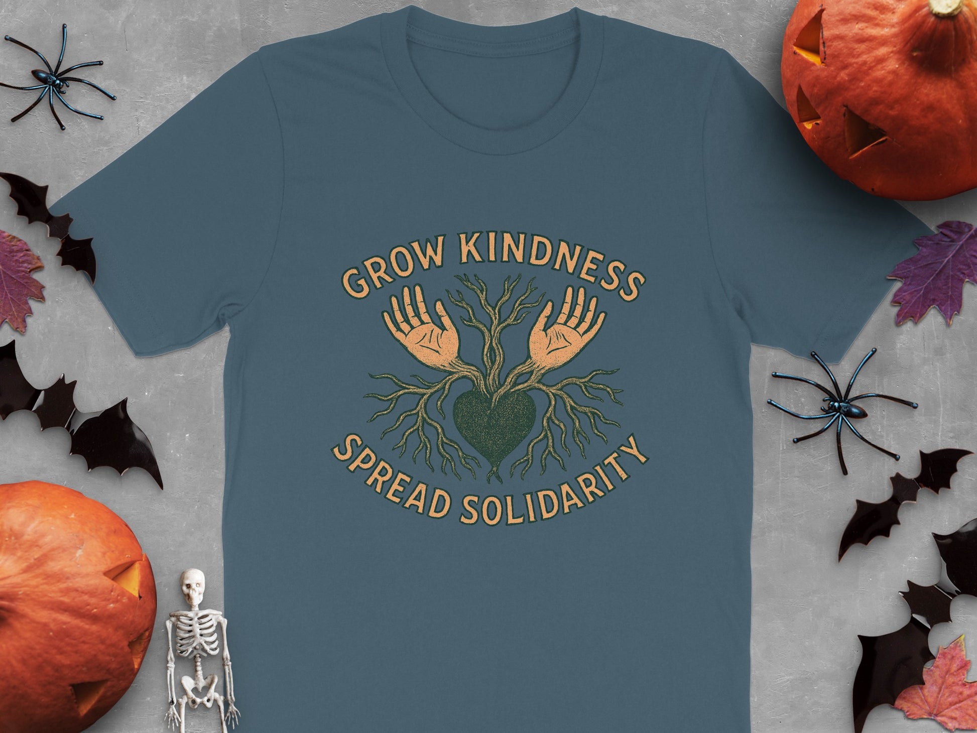 Grow Kindness Spread Solidarity Graphic Tee product