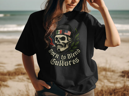 Born to Blend Cultures Graphic T-Shirt product