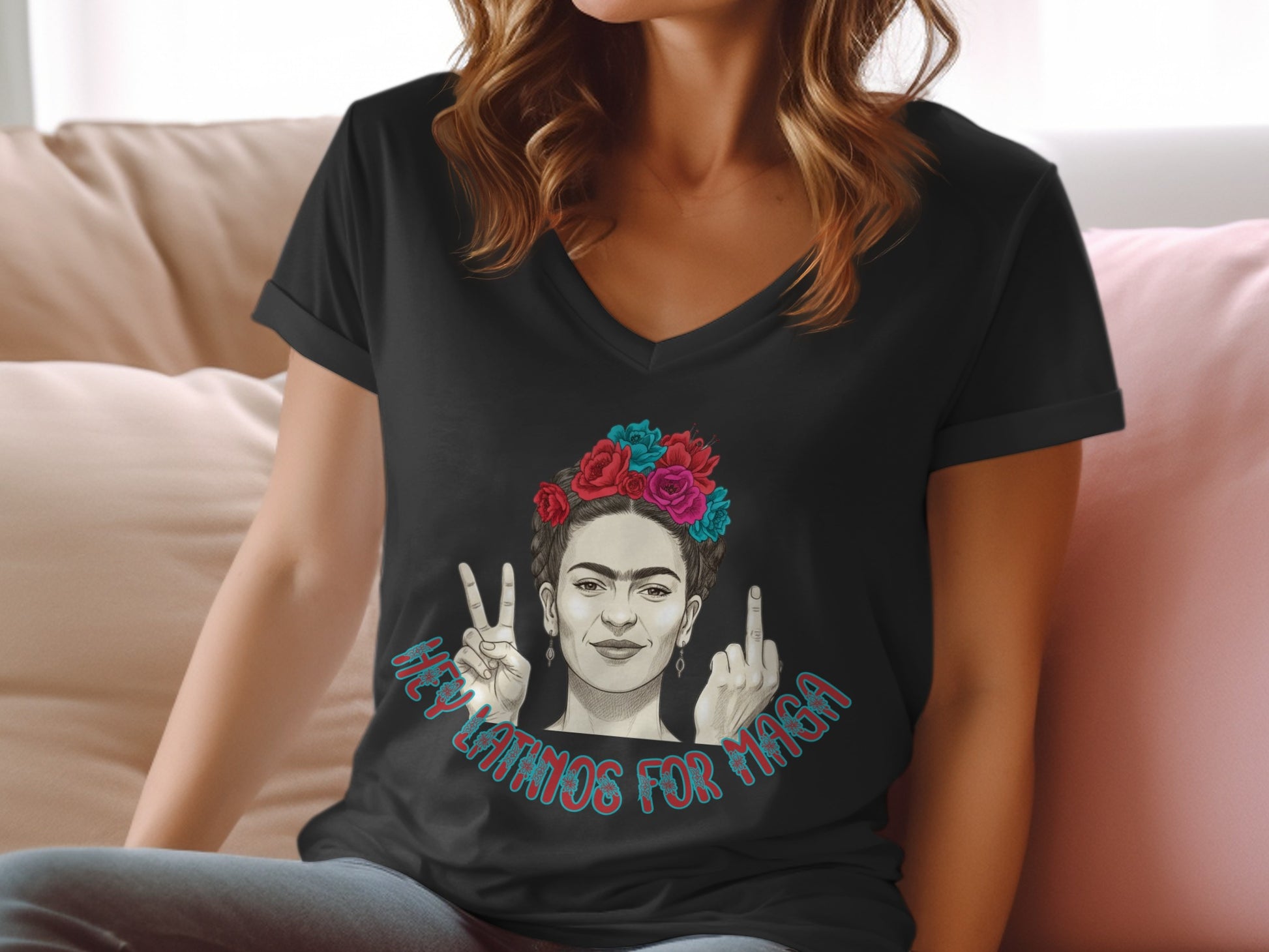 Vibrant Peace Sign Artwork Inspiration Clothing