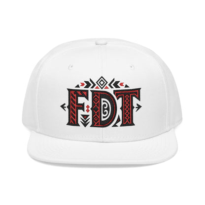 FDT Chinga Tu MAGA Embroidered Snapback Cap, Stylish Adjustable Hat, Gift for Dads, Streetwear Accessory, Trendy Headwear for All Occasions