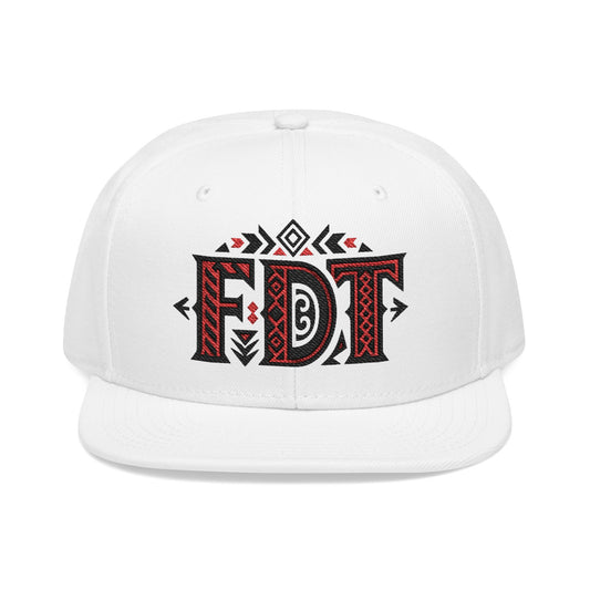 FDT Chinga Tu MAGA Embroidered Snapback Cap, Stylish Adjustable Hat, Gift for Dads, Streetwear Accessory, Trendy Headwear for All Occasions