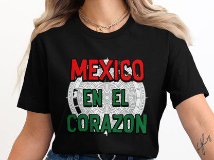 Mexico En El Corazon Graphic T-Shirt product