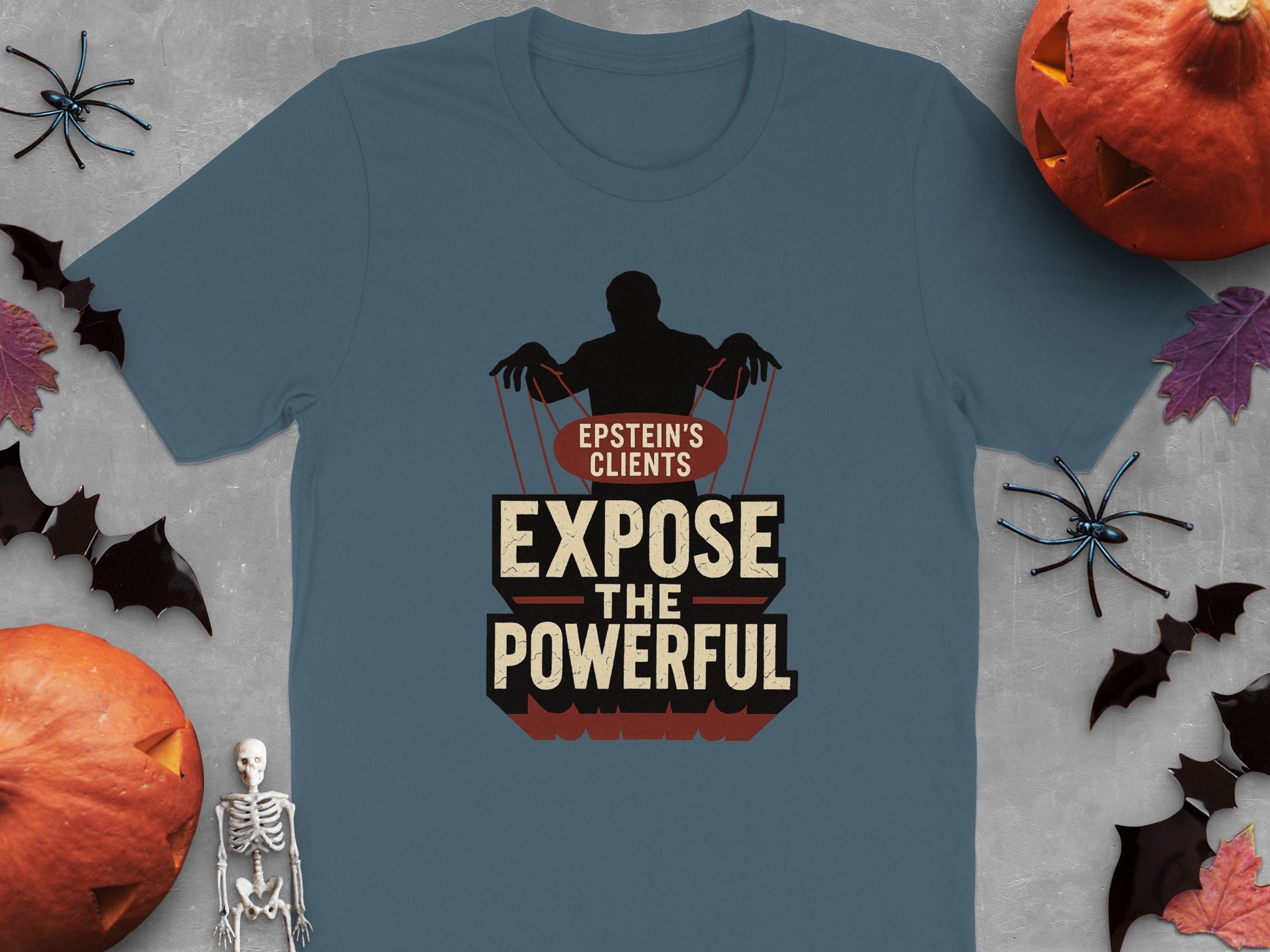 Epstein's Clients Expose The Powerful T shirt product