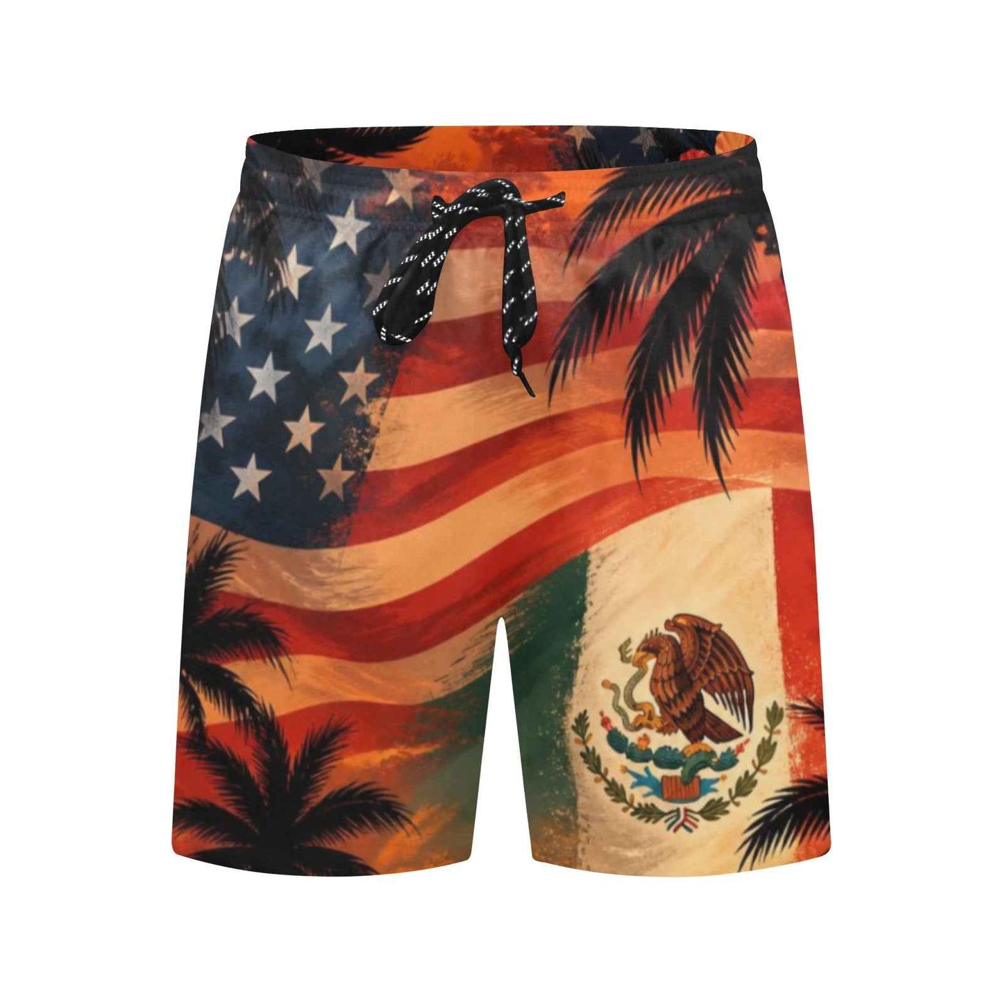 Men's Mid-Length Beach Shorts (L51)