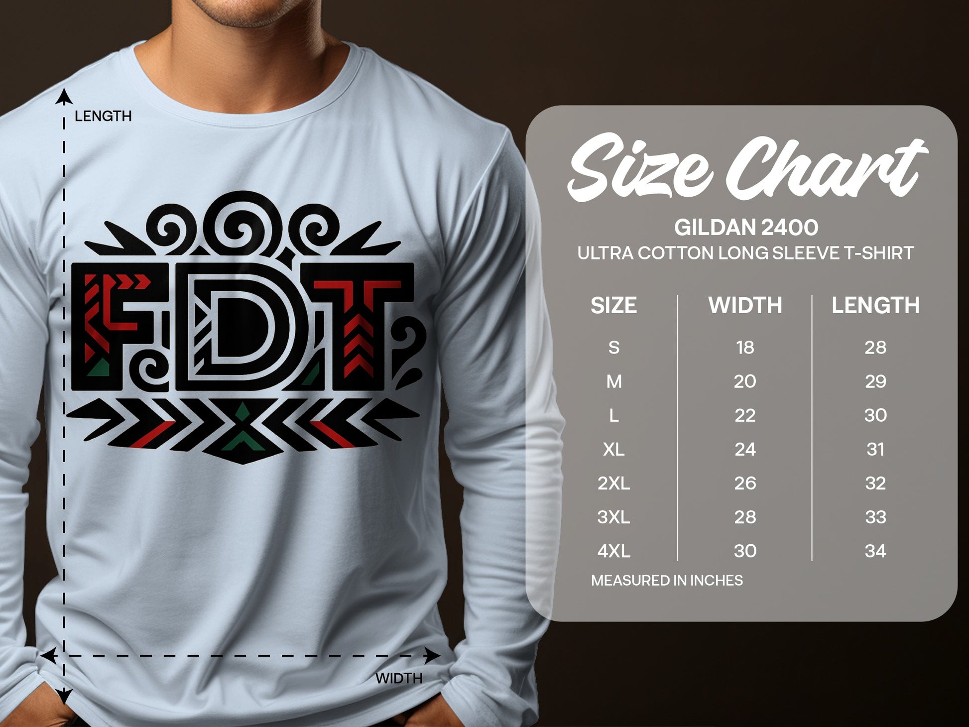 Ultra Cotton Long Sleeve Graphic T-Shirt