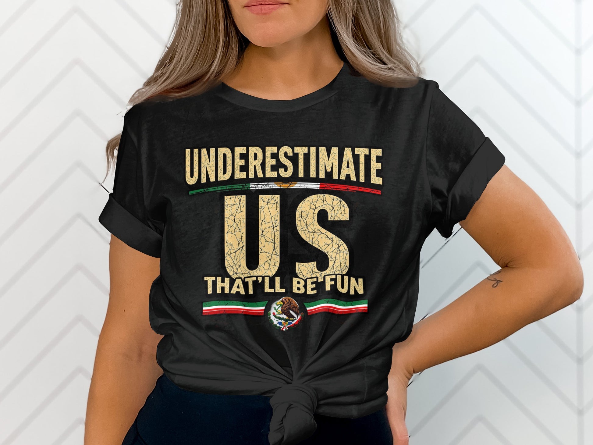 Underestimate Us That'll Be Fun Graphic Tee product type