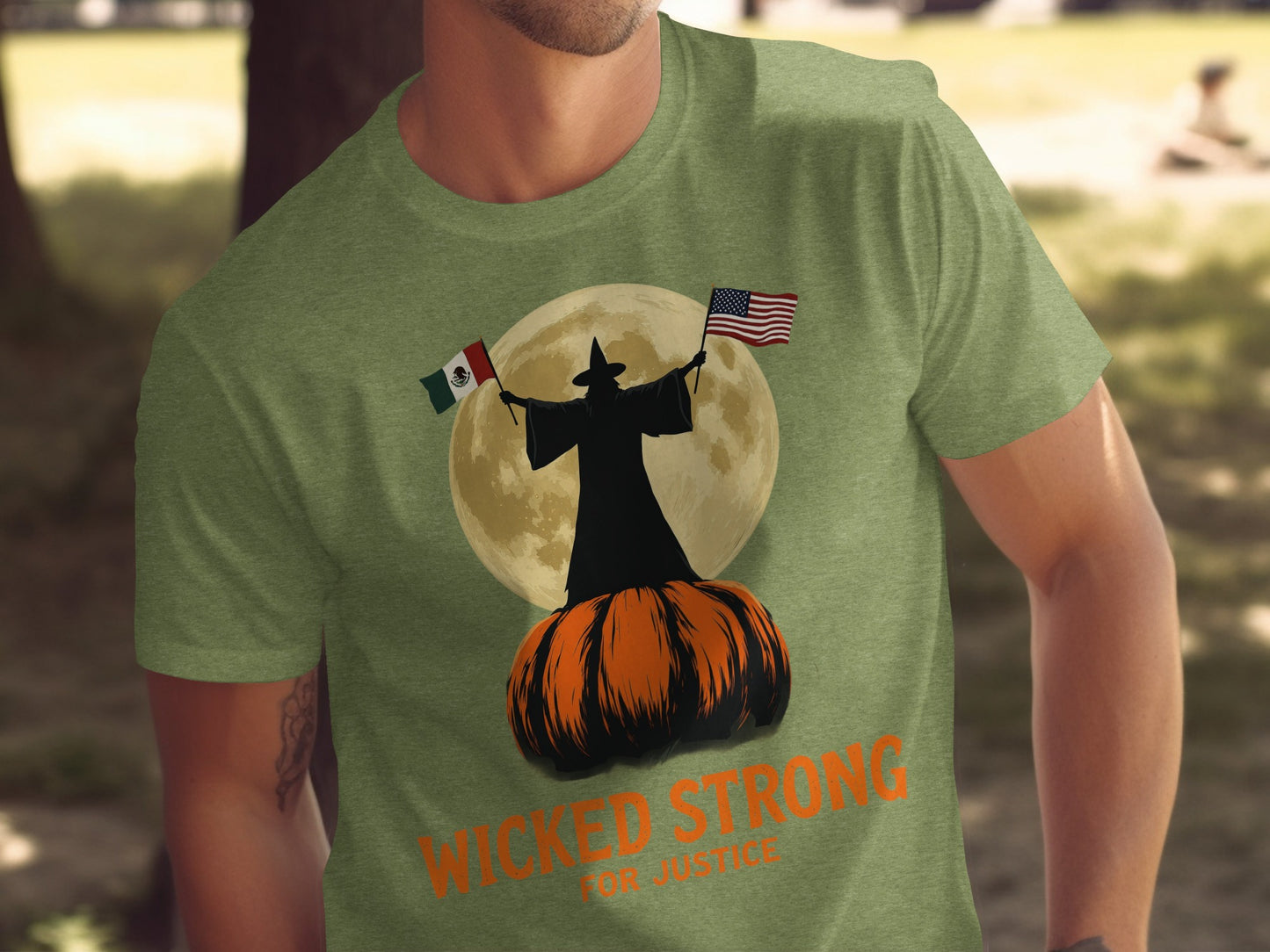Wicked Strong for Justice Halloween T-shirt product