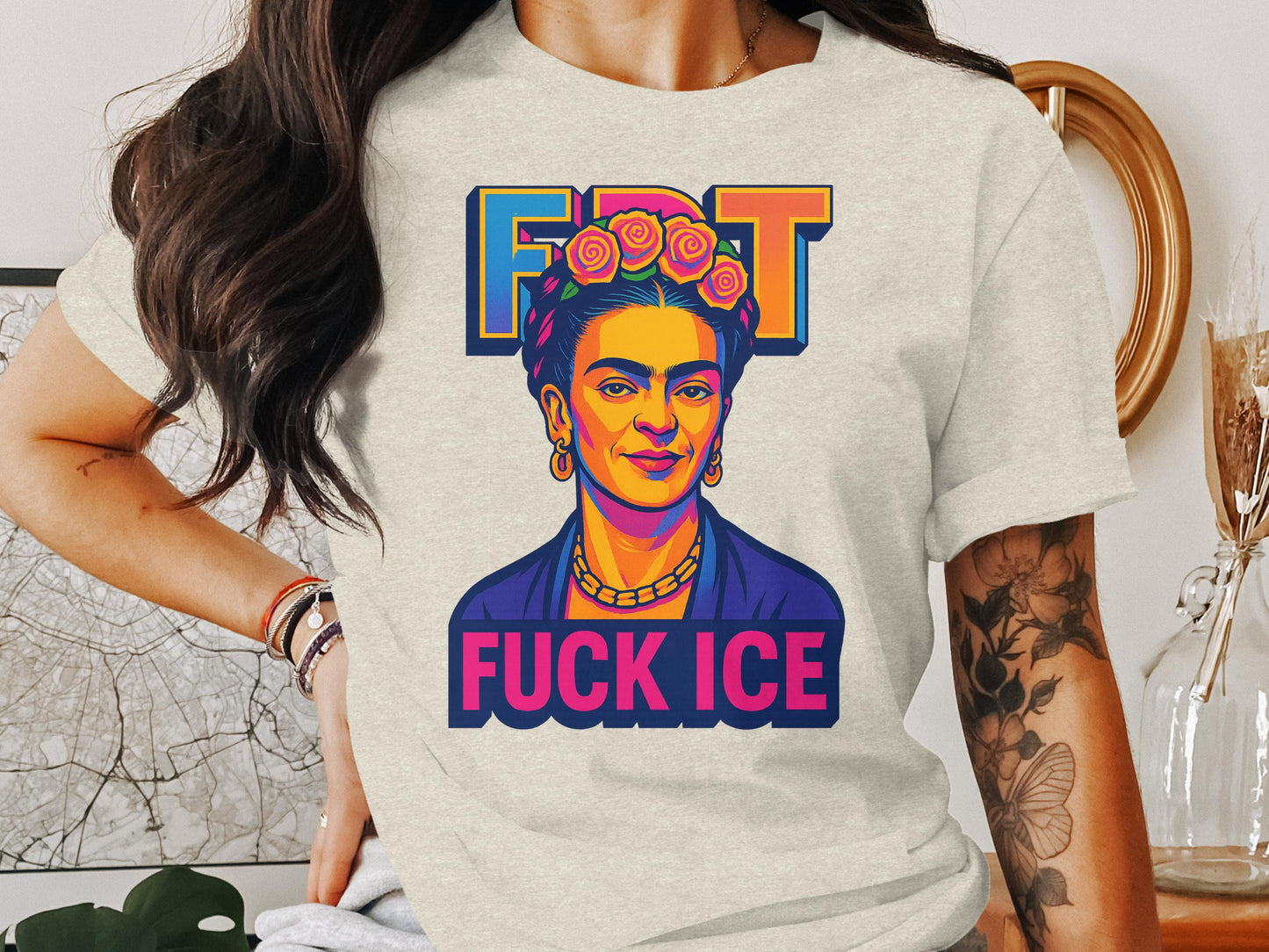 Colorful and Bold Design Statement T-Shirt product