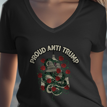 Proud Anti Trump with Capitol and Roses product type