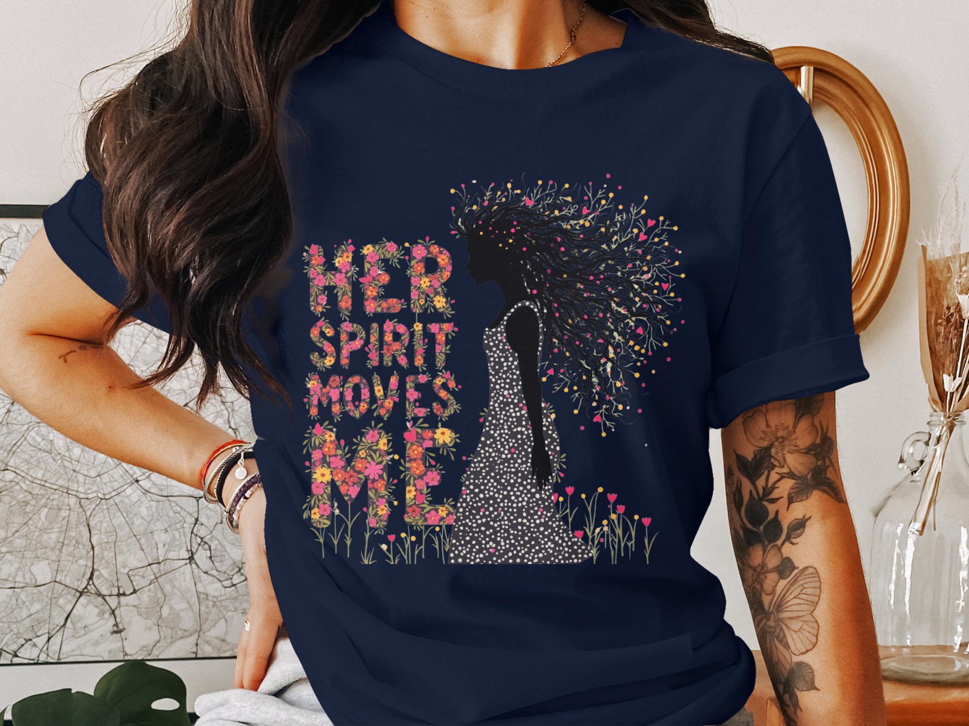 Her Spirit Moves Me Inspirational T-shirt product