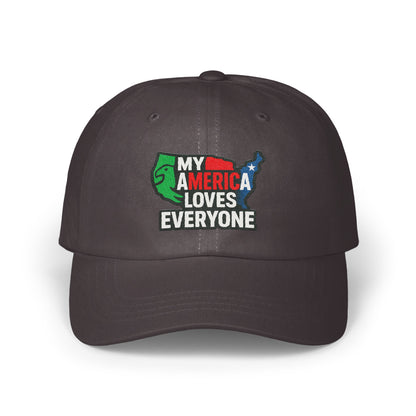 My America Loves Everyone Embroidered Cap product