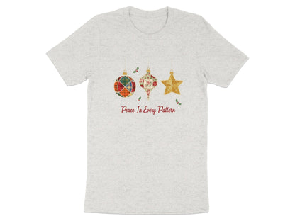 Festive Ornaments With Peace In Every Pattern T-shirt